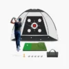 All-in-One Golf Practice Net and Hitting Mat Set