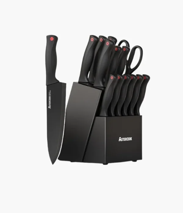 knife-set 15-Piece Kitchen Knife Set