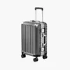 Aluminum Frame Zipperless Carry-On Suitcase