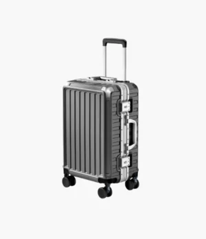 Aluminum Frame Zipperless Carry-On Suitcase